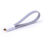 USB-кабель Yotrix Magnet Micro USB Cable универсальный (серый, 15 см, microUSB, магнитный)