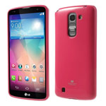 Чехол Mercury Goospery Jelly Case для LG G Pro 2 D838 (малиновый, гелевый)