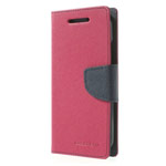 Чехол Mercury Goospery Fancy Diary Case для HTC One mini 2 (HTC M8 mini) (малиновый, кожаный)