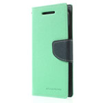 Чехол Mercury Goospery Fancy Diary Case для HTC One mini 2 (HTC M8 mini) (бирюзовый, кожаный)