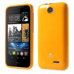 Чехол Mercury Goospery Jelly Case для HTC Desire 310 D310W (оранжевый, гелевый)