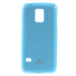 Чехол Mercury Goospery Jelly Case для Samsung Galaxy S5 mini SM-G800 (голубой, гелевый)