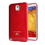 Чехол Mercury Goospery Jelly Case для Samsung Galaxy Note 3 N9000 (красный, гелевый)