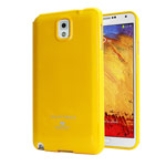 Чехол Mercury Goospery Jelly Case для Samsung Galaxy Note 3 N9000 (оранжевый, гелевый)