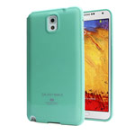 Чехол Mercury Goospery Jelly Case для Samsung Galaxy Note 3 N9000 (бирюзовый, гелевый)