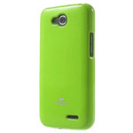 Чехол Mercury Goospery Jelly Case для LG L90 D410 (зеленый, гелевый)