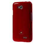 Чехол Mercury Goospery Jelly Case для LG L70 D325 (красный, гелевый)