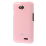 Чехол Mercury Goospery Jelly Case для LG L70 D325 (розовый, гелевый)