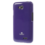 Чехол Mercury Goospery Jelly Case для LG L70 D325 (фиолетовый, гелевый)