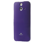 Чехол Mercury Goospery Jelly Case для HTC One E8 (фиолетовый, гелевый)