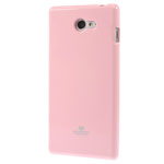 Чехол Mercury Goospery Jelly Case для Sony Xperia M2 S50H (розовый, гелевый)