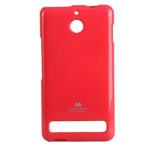 Чехол Mercury Goospery Jelly Case для Sony Xperia E1 (малиновый, гелевый)