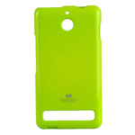 Чехол Mercury Goospery Jelly Case для Sony Xperia E1 (зеленый, гелевый)