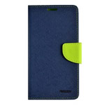 Чехол Mercury Goospery Fancy Diary Case для Samsung Galaxy S5 mini SM-G800 (синий, кожаный)