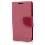 Чехол Mercury Goospery Fancy Diary Case для LG L70 D325 (розовый, кожаный)