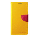 Чехол Mercury Goospery Fancy Diary Case для Sony Xperia Z2 L50t (желтый, кожаный)