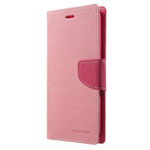 Чехол Mercury Goospery Fancy Diary Case для Nokia X (розовый, кожаный)