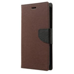 Чехол Mercury Goospery Fancy Diary Case для Samsung Galaxy Trend 3 G3502U (коричневый, кожаный)