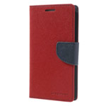 Чехол Mercury Goospery Fancy Diary Case для Samsung Galaxy Grand 2 G7106 (красный, кожаный)