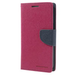 Чехол Mercury Goospery Fancy Diary Case для Samsung Galaxy Grand 2 G7106 (малиновый, кожаный)