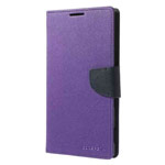 Чехол Mercury Goospery Fancy Diary Case для Sony Xperia T2 Ultra XM50h (фиолетовый, кожаный)