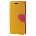 Чехол Mercury Goospery Fancy Diary Case для Samsung Galaxy S5 Active SM-G870 (желтый, кожаный)