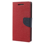 Чехол Mercury Goospery Fancy Diary Case для HTC One E8 (красный, кожаный)