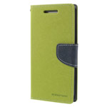 Чехол Mercury Goospery Fancy Diary Case для HTC One E8 (зеленый, кожаный)
