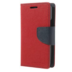 Чехол Mercury Goospery Fancy Diary Case для Sony Xperia E1 (красный, кожаный)