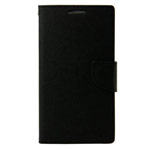 Чехол Mercury Goospery Fancy Diary Case для Sony Xperia M2 S50H (черный, кожаный)