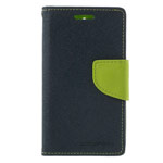 Чехол Mercury Goospery Fancy Diary Case для Sony Xperia E1 (синий, кожаный)