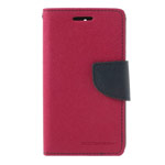 Чехол Mercury Goospery Fancy Diary Case для Sony Xperia E1 (малиновый, кожаный)