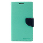 Чехол Mercury Goospery Fancy Diary Case для Sony Xperia M2 S50H (голубой, кожаный)