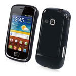 Чехол Yotrix SoftCase для Samsung Galaxy Mini 2 S6500 (гелевый, черный)