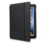 Чехол Dexim Vogue Folio Jacket для Apple iPad 2/new iPad (черный, кожаный)