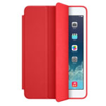 Чехол Apple iPad mini Smart Case (красный, кожаный)