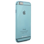 Чехол X-doria GelJacket case для Apple iPhone 6 (голубой полупрозрачный, гелевый)