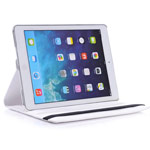 Чехол Yotrix FlipCase Rotation для Apple iPad Air (белый, кожаный)