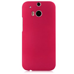 Чехол Yotrix HardCase для HTC new One (HTC M8) (малиновый, пластиковый)