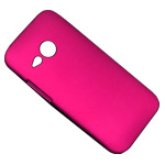 Чехол Yotrix HardCase для HTC One mini 2 (HTC M8 mini) (малиновый, пластиковый)