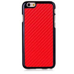 Чехол Yotrix CarbonCase для Apple iPhone 6 plus (красный, пластиковый)