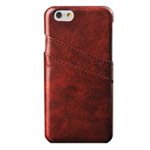 Чехол Yotrix CardSlot Case для Apple iPhone 6 plus (коричневый, кожаный)