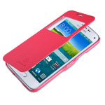 Чехол Nillkin Fresh Series Leather case для Samsung Galaxy S5 mini SM-G800 (красный, кожаный)