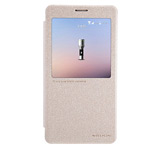 Чехол Nillkin Sparkle Leather Case для Samsung Galaxy Note 4 N910 (золотистый, кожаный)