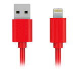 USB-кабель Yotrix ProSync универсальный (Lightning, 1.5 метра, красный)