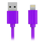 USB-кабель Yotrix ProSync универсальный (Lightning, 1.5 метра, фиолетовый)