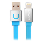 USB-кабель USAMS Charge & Sync cable универсальный (Lightning, синий)