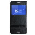 Чехол USAMS Merry Series для Sony Xperia Z3 L55t (черный, кожаный)