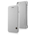 Чехол G-Case Business Series для Apple iPhone 6 (белый, кожаный)