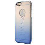 Чехол G-Case Crystal Series для Apple iPhone 6 (голубой, пластиковый)
